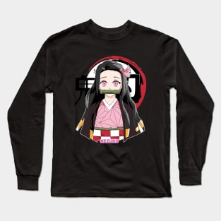 nezuko kimetsu no yaiba Long Sleeve T-Shirt